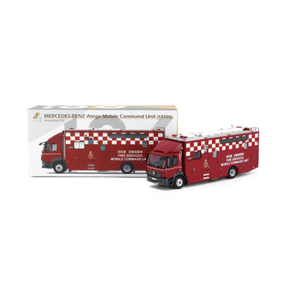 Available to Order – 186 Mercedes Atego Fire Services (mobile Command Unit) 1:76 Tiny City Model (ATC64579)