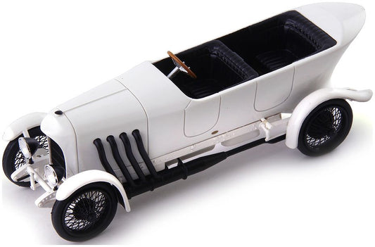 Available To Order – Austro Daimler 22/86ps Spezial 'prince Elias of Parma' White 1:43 Autocult Model (ATC 01022)