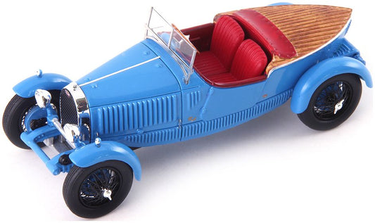 Available To Order – Bugatti Type 40 Boattail Speedster Blue 1:43 Autocult Model (ATC 01023)
