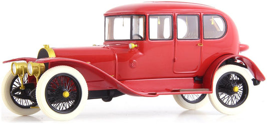 Available to Order – Gregoire 15/22hp Torpille Saloon Alin & Liautard Red 1:43 Autocult Model (ATC 01024-1)