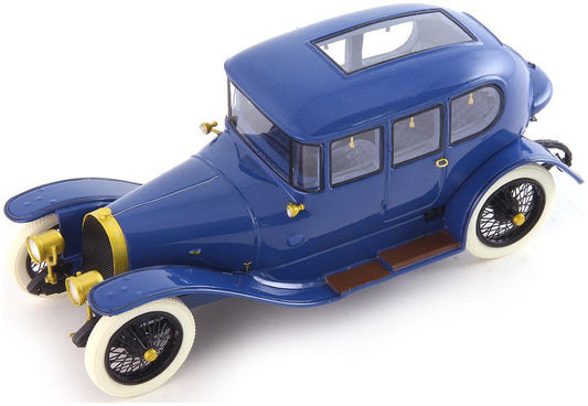 Available to Order – Gregoire 15/22hp Torpille Saloon Alin & Liautard Blue 1:43 Autocult Model (ATC 01024-2)