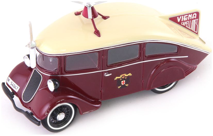 Available to Order – Singer Popular Viena Capellanes Red-Ivory 1:43 (ATC 08023)
