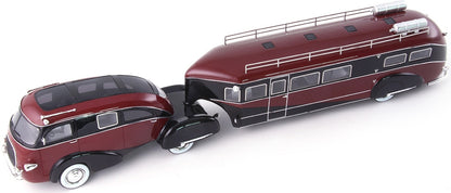 Zephir Land Yacht Red/Black 1:43 AutoCult Model