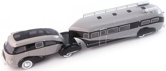 Zephir Land Yacht Grey/Black 1:43 AutoCult Model