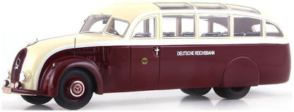 Available to Order – Mercedes Benz LO 3100 Deutsche Reichsbahn' Ivory Red 1:43 (ATC 10015-2)