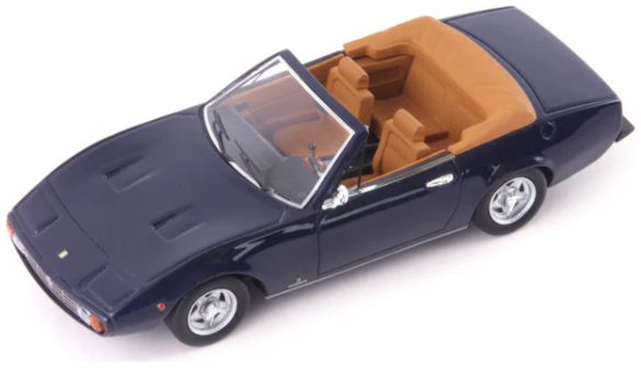 Ferrari 365 GTC/4 'Spider' 1971 Blue 1:43 AutoCult Model