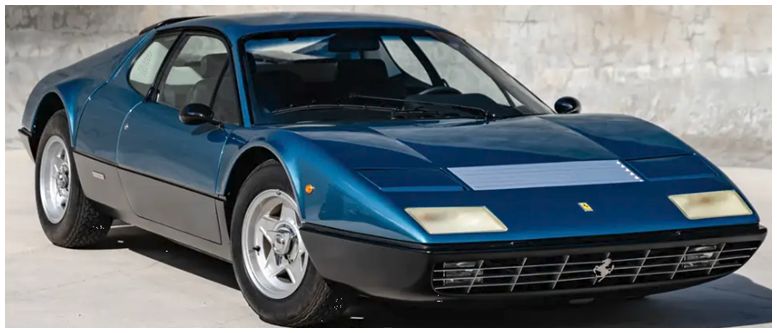 Ferrari 365 BB Blue Dino Limited Edition 100pcs 1:43 AutoCult Model