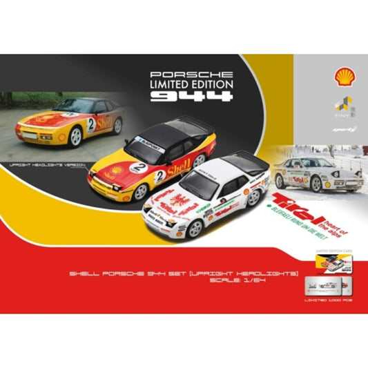THIS ITEM IS AVAILABLE TO ORDER FROM OUR SUPPLIER - 1:64 TINY CITY ATCYCOMBO64003 PORSCHE 944 TURBO CUP SHELL COMBO NO.2 AND ADLER VON TIROL UPRIGHT HEADLIGHTS SPARKY (SPARKY X TINY X SHELL)