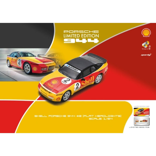 THIS ITEM IS AVAILABLE TO ORDER FROM OUR SUPPLIER - 1:64 TINY CITY ATCYO64003 PORSCHE 944 TURBO CUP SHELL NO.2 FLAT HEADLIGHTS SPARKY (SPARKY X TINY X SHELL)