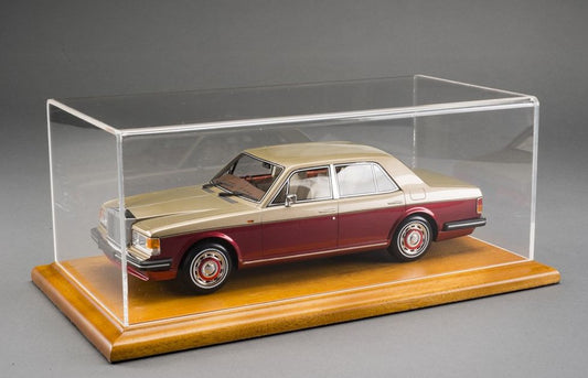 Molsheim Display Case with Linden Wood Base (Wide Edge) 1:43 Atlantic Model