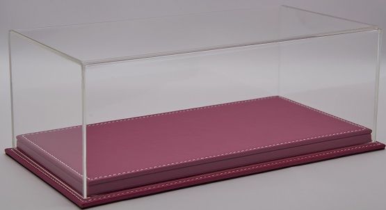 Available To Order – Mulhouse Display Case with Pink Leather Base 1:43 Atlantic Model (ATL 10230)
