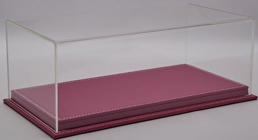 Mulhouse Display Case with Pink Leather Base 1:43 Atlantic Model