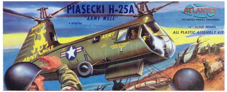 H-25 HUP-2 Helicopter 1:48 – diecast model