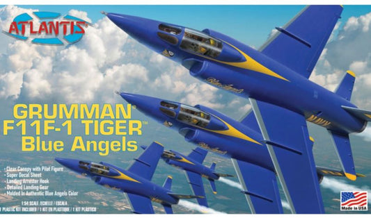 US Navy Blue Angels F11F-1 Grumman Tiger 1:54 – diecast model