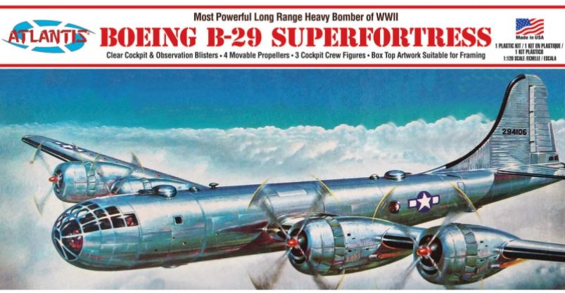 Boeing B-29 Superfortress w/Swivel Stand 1:120 – diecast model