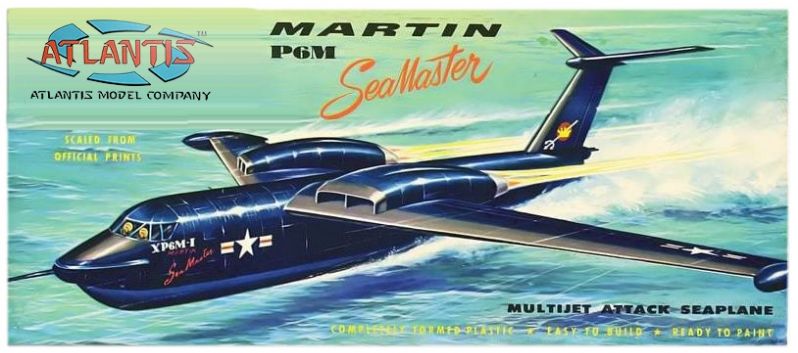 Available To Order – US Navy P6M Seamaster w/Swivel Stand 1:136 (ATS AMCH244)
