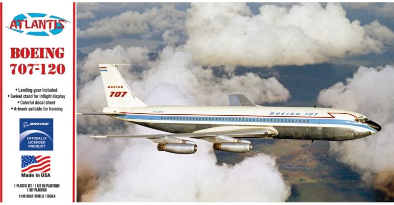 Boeing 707 Boeing w/Prototype Markings 1:139 – diecast model