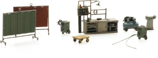 Welding Equipment 1:160 Ready-Made, Painted N – diecast model