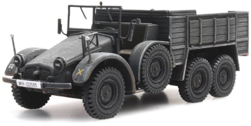 WM Kruppprotze Grau 1:87 Ready-Made, Painted 1:87 – diecast model