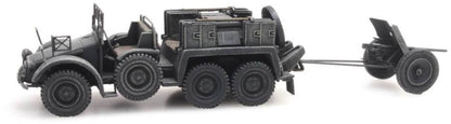 Available to Order – WM Kruppprotze + 37Cmpak Grau 1:87 Ready-Made, Painted 1:87 (ATT 387381)
