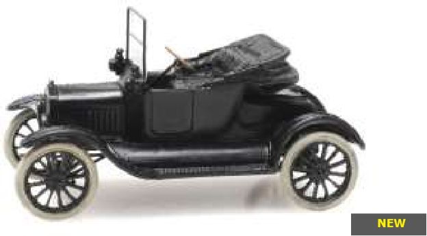 T Ford Runabout Hood Down 1:87 Ready-Made, Painted 1:87 – diecast model
