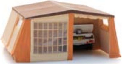 Available To Order – Alpenkreuzer Pop-Up Camper Open Ready Made Painted 1:87 (ATT 387565)