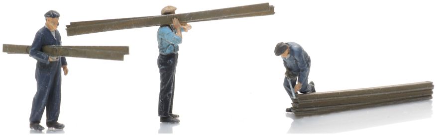 Available To Order – Woodworkers 1920s - 1990s (3x) Ready-Made Figures 1:120 Artitec Model (ATT 5120002)