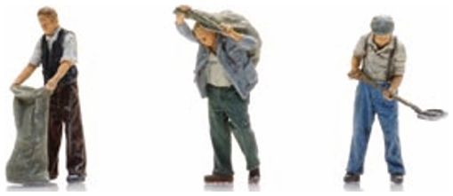 Coal Men (3x) Ready 1:120 Artitec Model