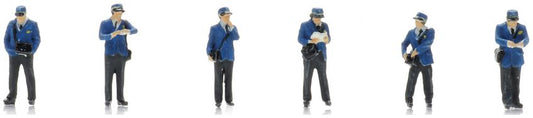 Conductors 1980s (6x) (NS) Ready-Made Figures 1:160 Artitec Model