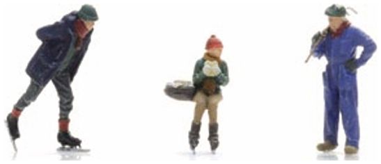 Available To Order – Dutch Ice Skating Scene Ready 1:87 Artitec Model (ATT 5870125)