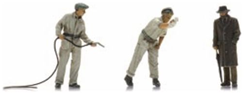 Gas Station Figures (x3) Ready 1:87 Artitec Model
