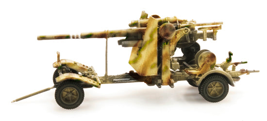 WM 88MM Flak 18 Camouflage 1:87 Ready-Made, Painted 1:87 Artitec Model
