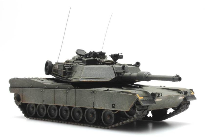 US M1 Abrams Green 1:87 Ready-Made, Painted 1:87 Artitec Model