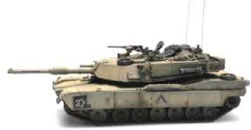 US M1A1 Abrams Desert Storm Beowulf 1:87 Ready-Made, Painted 1:87 Artitec Model