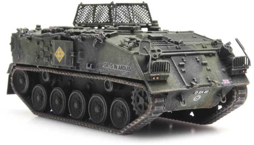 UK FV432 Mk2/1 Infantry Train Load 1:87 Ready-Made, Painted 1:87 Artitec Model