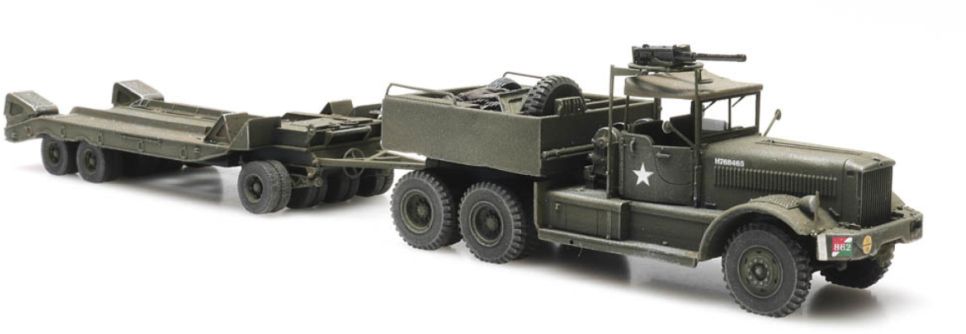 UK M19 Diamond T 1:87 Ready-Made, Painted 1:87 Artitec Model