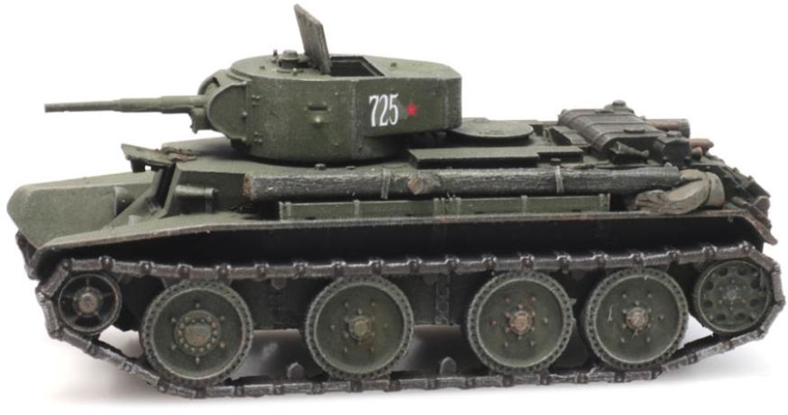 USSR Bt7/1 1:87 Ready-Made, Painted 1:87 Artitec Model