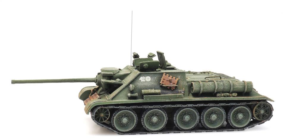 USSR Su85 1:87 Ready-Made, Painted 1:87 Artitec Model