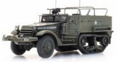 M4A1 Halftrack 81mm Mortar (US) ready 1:87 1:87 Artitec Model