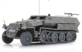 Sd.Kfz. 251/2 Ausf.C Grenade Launcher Grey WM ready 1:87 1:87 Artitec Model