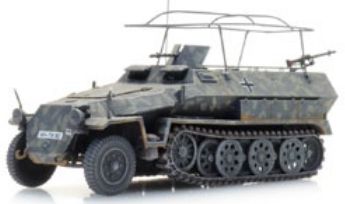 Sd.Kfz. 251/3 Ausf.C Funkpanzerwagen Camo Grey WM ready 1:87 1:87 Artitec Model