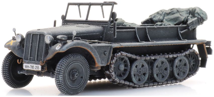 Sdkfz 10 Grey (WM) Ready-Made, Painted 1:87 Artitec Model
