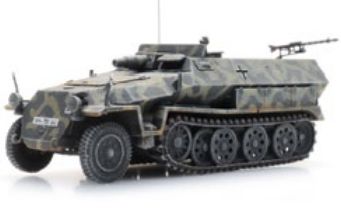 Sd.Kfz. 251/9 Ausf. C 'Stummel' Camo Grey WM ready 1:87 1:87 Artitec Model