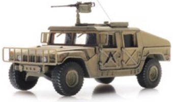 Humvee Desert .50 MG (US) ready 1:87 1:87 Artitec Model