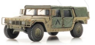 Humvee Desert Jeep (US) ready 1:87 1:87 Artitec Model