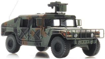 Humvee Camo Armored GW MP (US) Ready-Made, Painted 1:87 Artitec Model