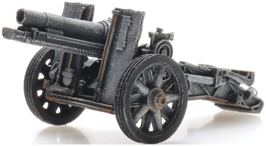 15 cm sIG 33 Winter (WM) Ready-Made, Painted 1:87 Artitec Model