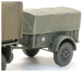 Ben Hur Trailer (US) Ready-Made, Painted 1:87 Artitec Model