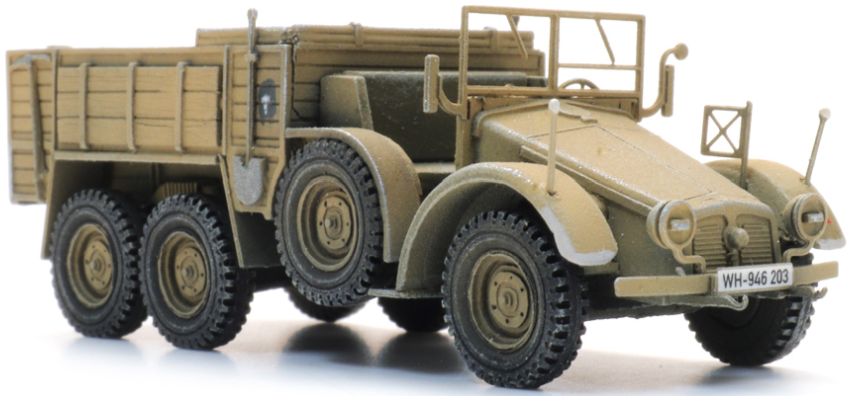 Krupp Protze Afrika (WM) Ready-Made, Painted 1:87 Artitec Model