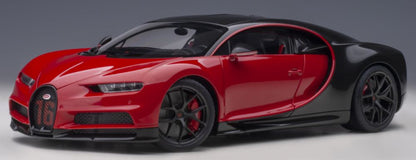 Available To Order – Bugatti Chiron Sport 2019 Italian Red/ Carbon 1:18 (AUT 70996)